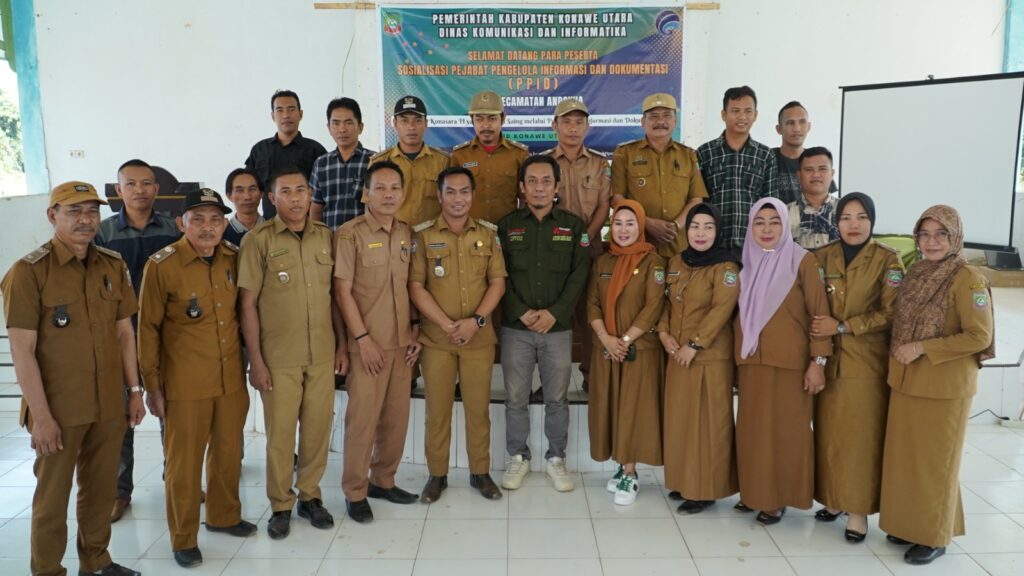 Dinas Kominfo Konut Sosialisasi Pembentukan PPID di Tingkat Kecamatan dan Desa