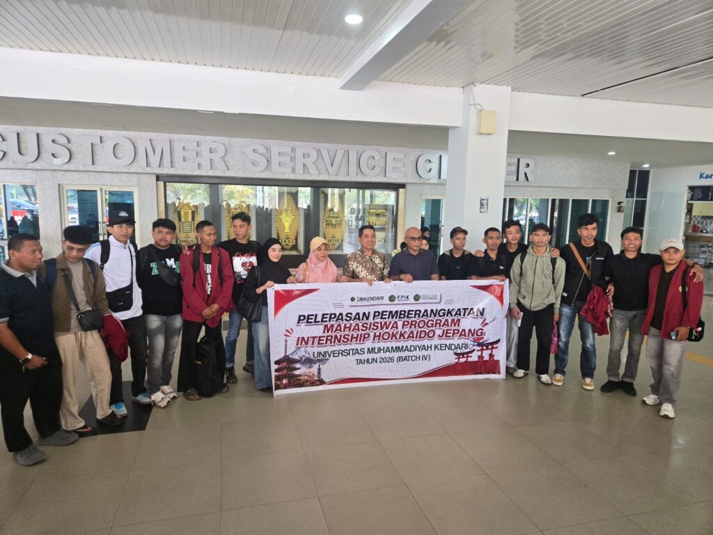 Berkat Kerja Sama Dengan Pemda Konawe Utara, 6 Mahasiswa UMK di Berangkatkan Ke Jepang untuk Program Intership